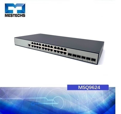 MSQ9624 2.5G L3管理スイッチ24x 2.5GT + 6x SFP+スイッチ費用有効性
