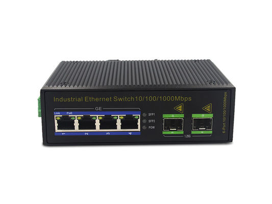 3W IP40 MSG1204 1000M 100Base-T繊維のイーサネット スイッチ
