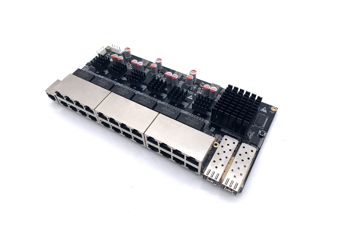 MSQ9224 2.5G イーサネット スイッチ 24x 2.5GT + 2x SFP+ スイッチ コスト効果 2.5G L3 マネジメント スイッチ