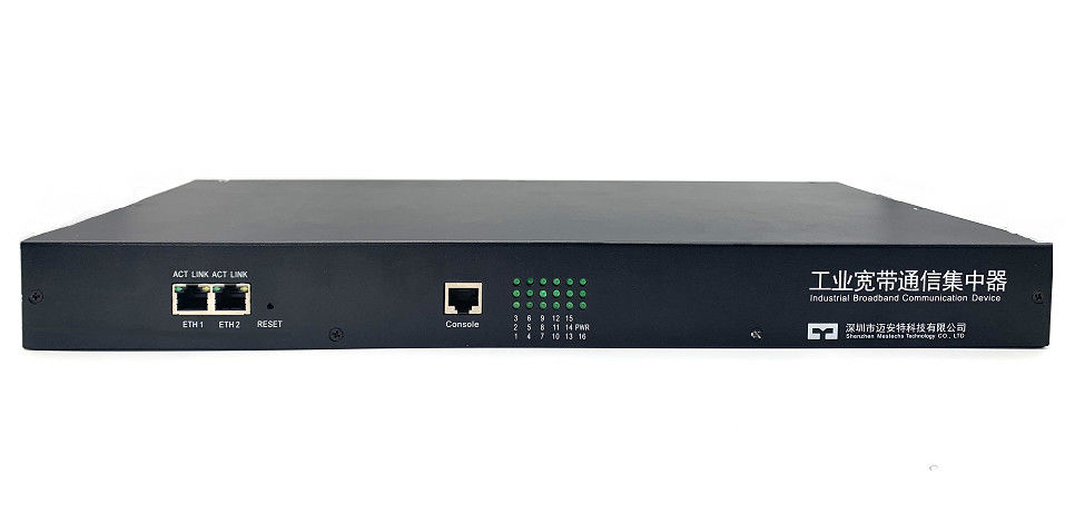 16港小型DSLAMのADSL2+ IP DSLAM ADSL 6.5kmの低い電力の消費