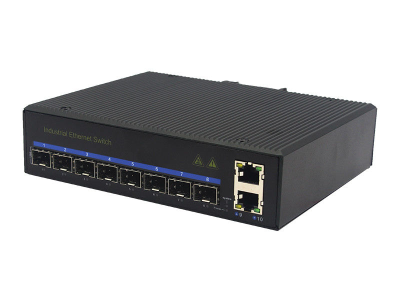 MSG1802 RJ45 2左舷10Base-T 100Base-TXの産業イーサネット スイッチ