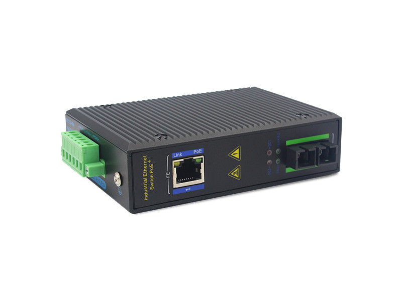 IP40 100Base-TX 100M産業PoEのイーサネット スイッチMSE1101P