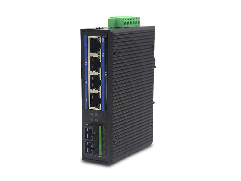 IP40 MSE1104P 4左舷10Base-T PoEの産業イーサネット スイッチ