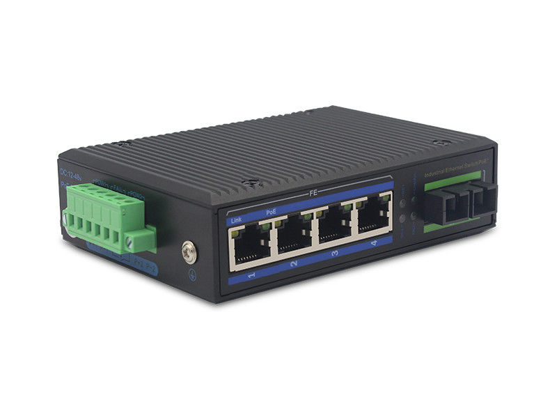 IP40 MSE1104P 4左舷10Base-T PoEの産業イーサネット スイッチ